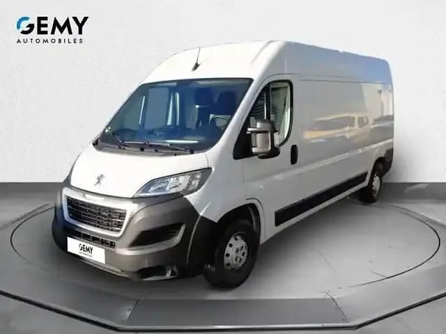 P. opaque blanc icy Occasion 2022 Peugeot Boxer S Van | 23 990 € - Image 1/4