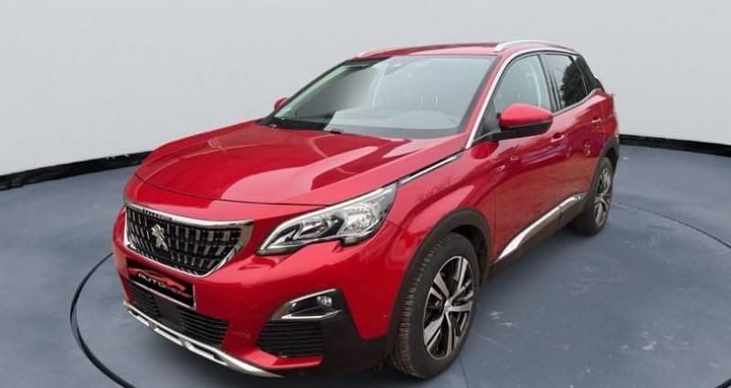 Rouge Occasion 2018 Peugeot 3008 Allure Monospace | 14 990 € (Bon prix) - Image 1/4