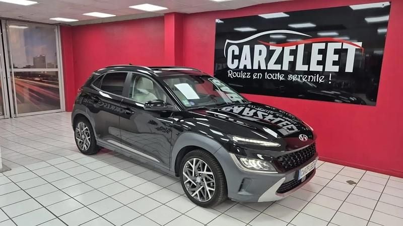 Noir Occasion 2022 Hyundai Kona SUV | 19 490 € (Super prix) - Image 1/4