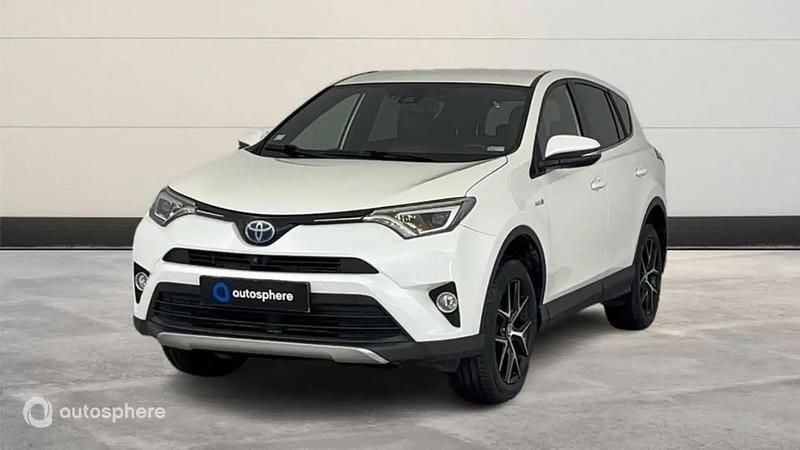 Blanc Utilisé 2019 Toyota RAV4 Hybrid Lounge SUV | 23 999 € (Super prix) - Image 1/4