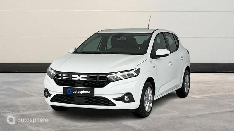 Blanc Occasion 2023 Dacia Sandero Expression Berline | 13 999 € (Prix juste) - Image 1/4