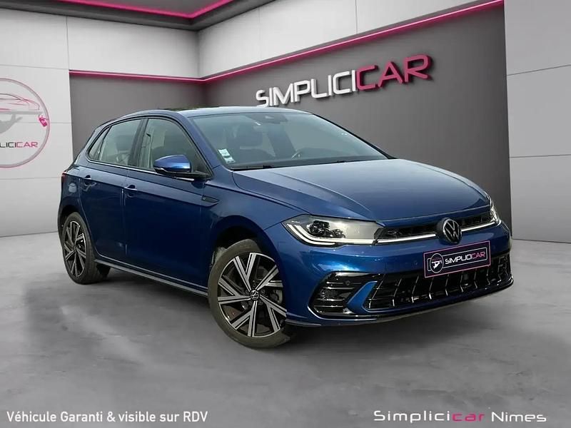 Bleu Occasion 2022 VW Polo R-line | 21 480 € (Prix juste) - Image 1/4