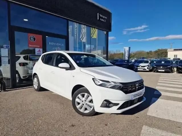 Blanc Occasion 2022 Dacia Sandero Comfort Berline | 11 490 € (Super prix) - Image 1/4