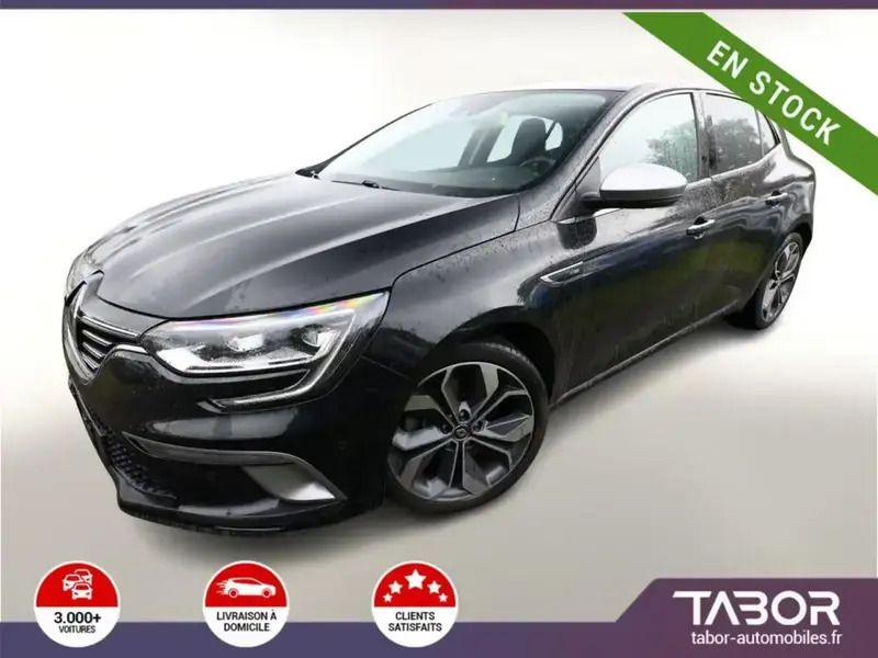 Noir Utilisé 2017 Renault Mégane GT Line GT-Line Berline | 17 088 € - Image 1/4
