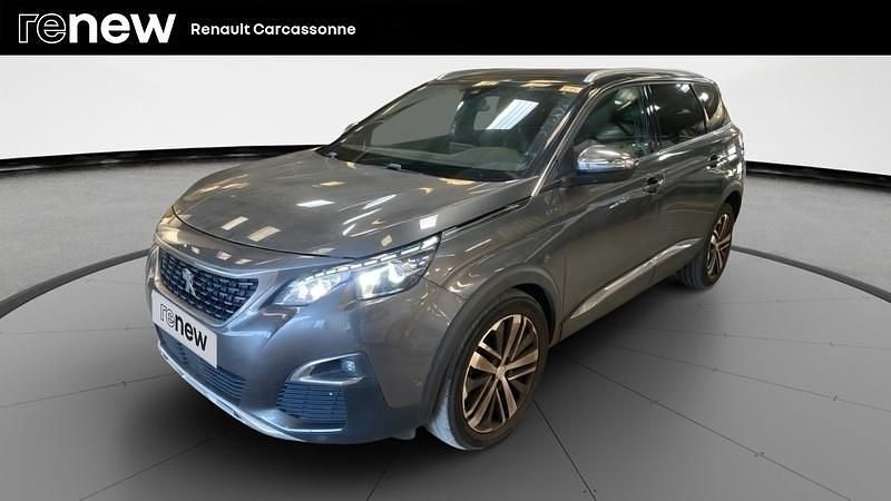 Gris Utilisé 2019 Peugeot 5008 GT Monospace | 22 989 € - Image 1/4