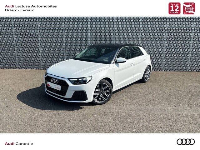 Blanc glacier métallisé Utilisé 2023 Audi A1 Sportback Advanced Plus Citadine | 22 690 € (Prix juste) - Image 1/4
