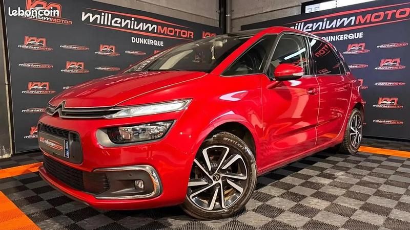 Rouge Utilisé 2017 Citroën C4 Picasso Shine Monospace | 10 990 € (Prix juste) - Image 1/4