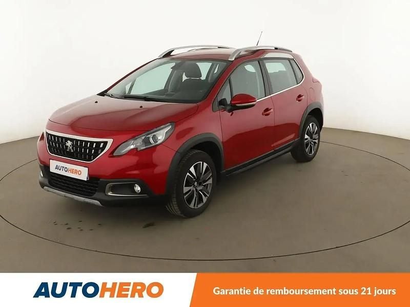 Rouge Utilisé 2017 Peugeot 2008 Allure SUV | 10 590 € (Prix juste) - Image 1/2