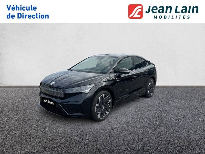 Noir Utilisé 2023 Skoda Enyaq iV RS SUV | 43 900 € (Prix juste) - Image 1/4