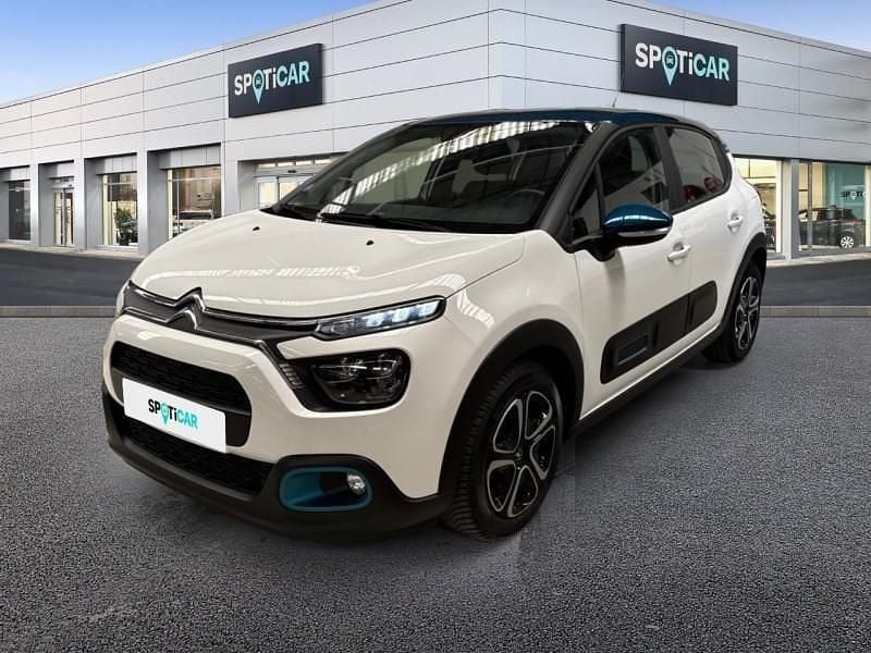 Blanc Utilisé 2022 Citroën C3 PureTech Citadine | 12 490 € (Prix juste) - Image 1/4