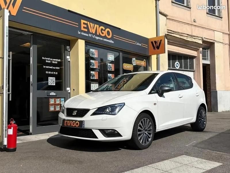 Blanc Utilisé 2016 Seat Ibiza CONNECT Citadine | 9 275 € (Prix assez cher) - Image 1/4