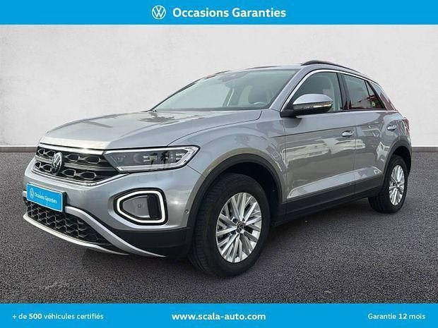 Gris Utilisé 2022 VW T-Roc Life SUV | 19 990 € (Bon prix) - Image 1/4