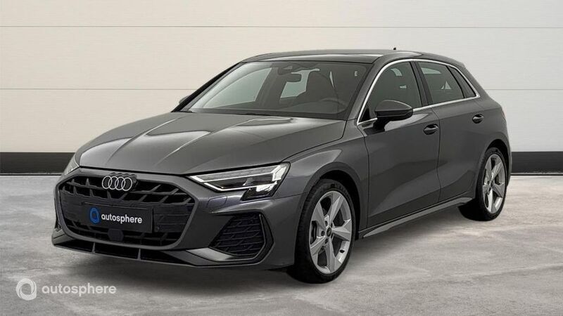 Gris Utilisé 2024 Audi A3 Sportback S-Line Berline | 36 599 € (Prix juste) - Image 1/4