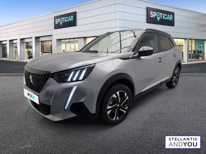 Gris Utilisé 2023 Peugeot 2008 GT SUV | 19 590 € (Prix juste) - Image 1/4