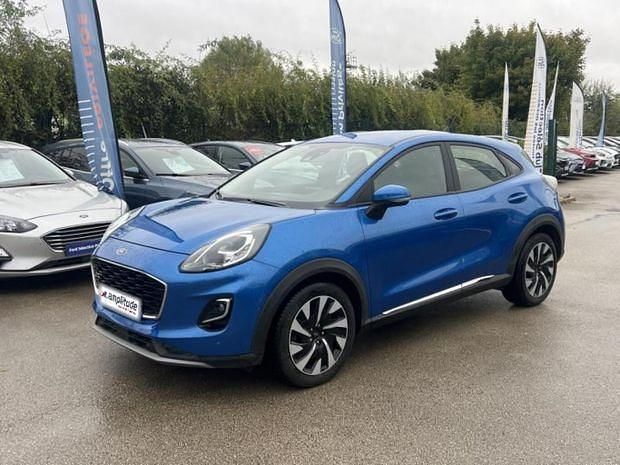 Bleu Occasion 2024 Ford Puma Business Edition Coupé | 20 899 € (Prix juste) - Image 1/4