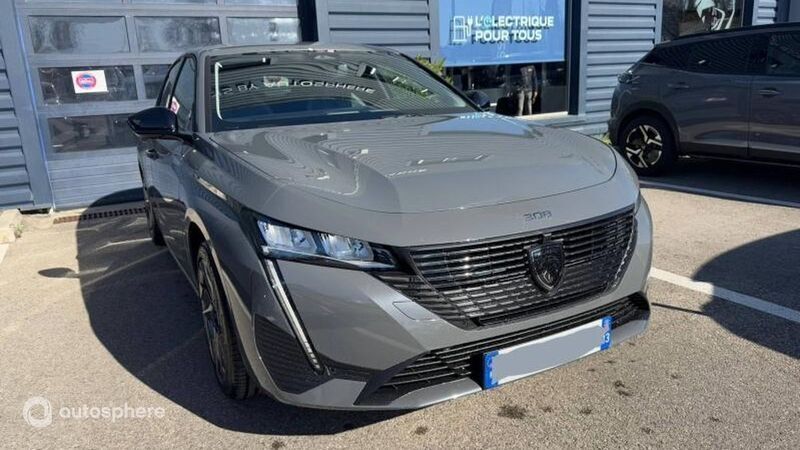 Gris Utilisé 2024 Peugeot 308 Allure Berline | 31 990 € (Prix cher) - Image 1/4