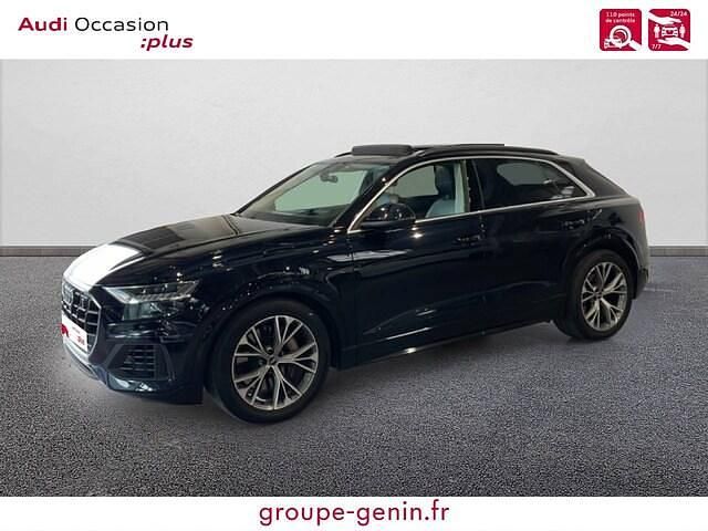 Noir orca métallisé Occasion 2021 Audi Q8 Premium SUV | 67 990 € (Super prix) - Image 1/4
