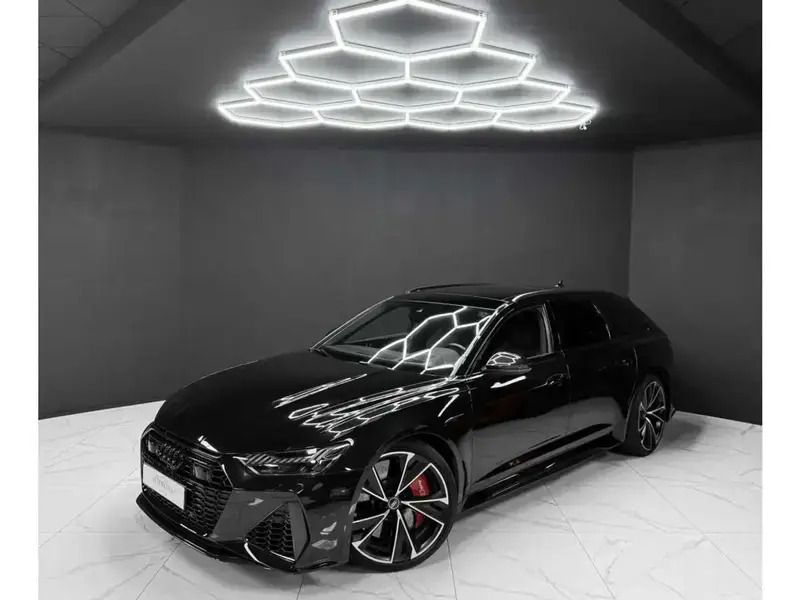 Noir Utilisé 2021 Audi RS6 Sport Break | 84 990 € (Bon prix) - Image 1/4