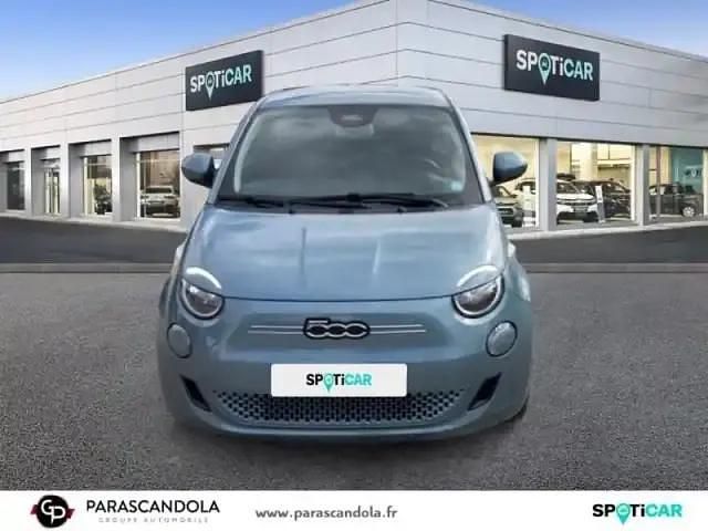 Glacier blue Occasion 2021 Fiat 500e Action Berline | 13 490 € - Image 1/3