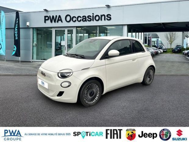 Blanc Utilisé 2023 Fiat 500e Citadine | 16 490 € (Prix juste) - Image 1/4