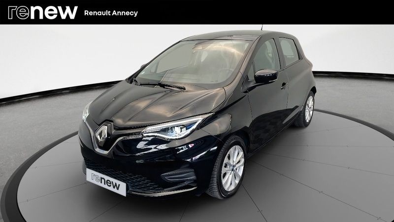 Noir Utilisé 2020 Renault Zoe Zen Citadine | 9 990 € (Super prix) - Image 1/4