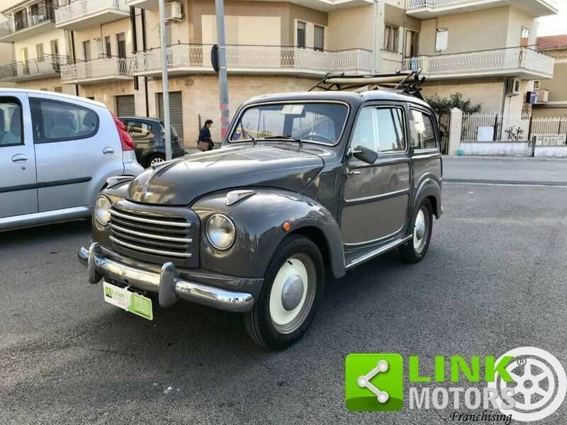 Gris Occasion 1954 Fiat 500C Cabriolet | 10 990 € - Image 1/4