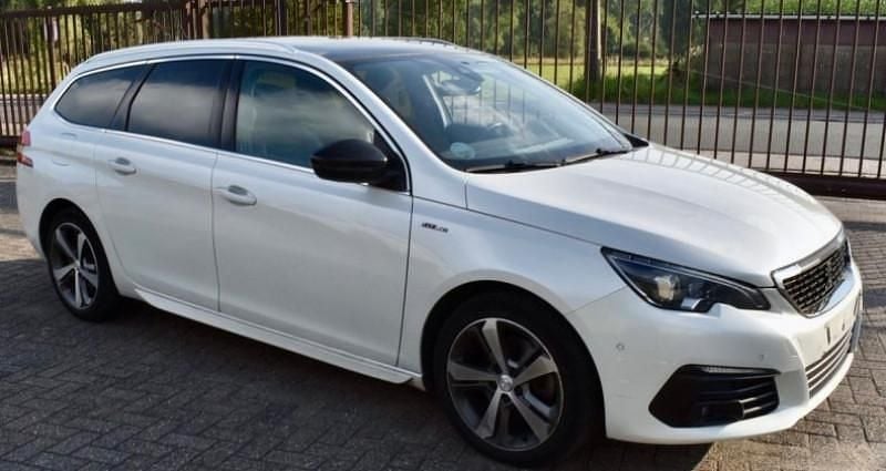 Blanc Utilisé 2017 Peugeot 308 GT-line Break | 12 500 € (Prix juste) - Image 1/4