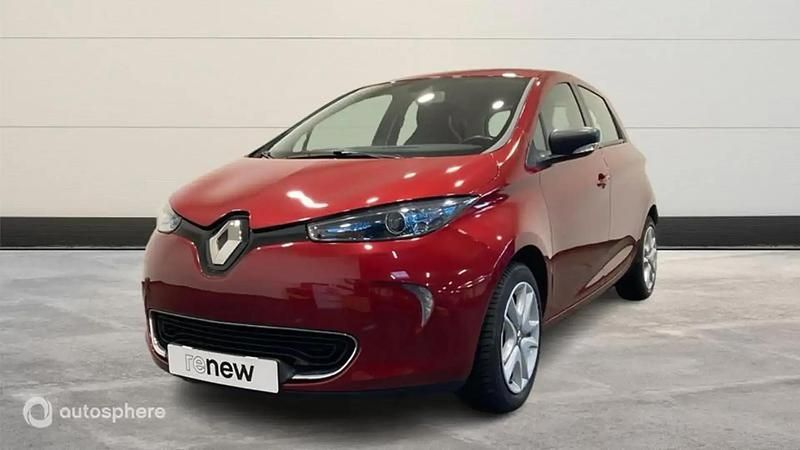 Rouge Occasion 2019 Renault Zoe Citadine | 9 299 € (Prix juste) - Image 1/4