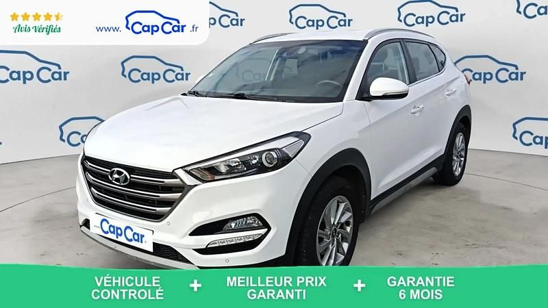 Blanc Utilisé 2017 Hyundai Tucson SUV | 14 990 € (Prix juste) - Image 1/4