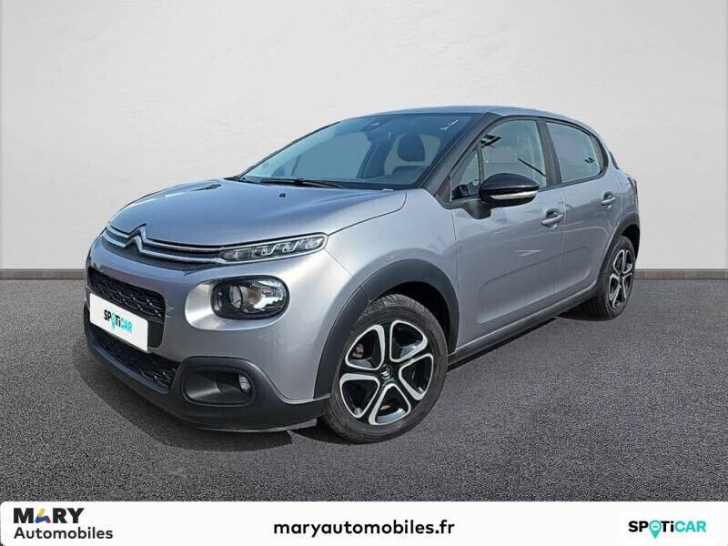 Gris Utilisé 2020 Citroën C3 Feel Citadine | 9 990 € (Prix juste) - Image 1/4
