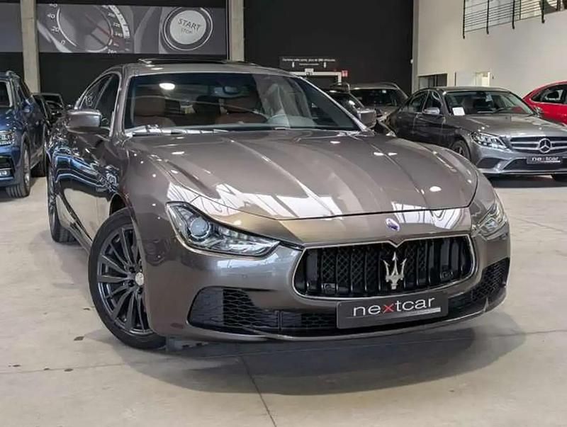 Occasion Maserati Ghibli 275 ch (202 kW) 2015 Beige Berline
