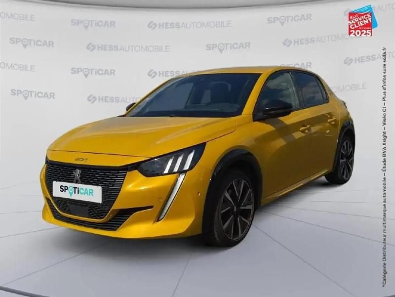 Jaune Utilisé 2021 Peugeot 208 GTi Citadine | 14 499 € (Prix juste) - Image 1/4