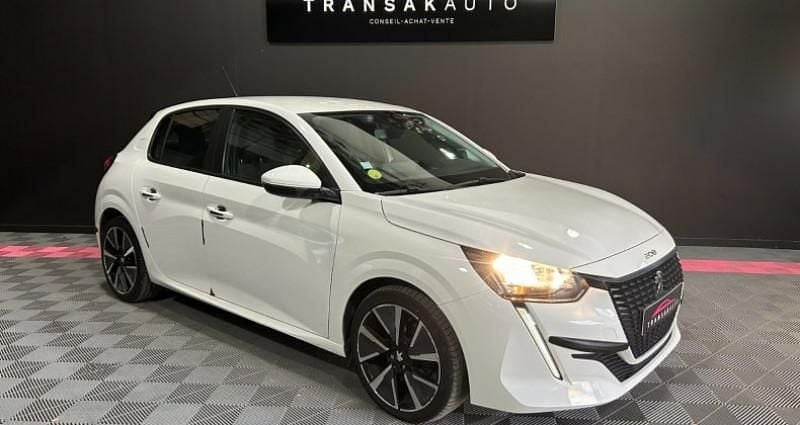 Blanc Occasion 2021 Peugeot 208 Active Citadine | 11 900 € (Bon prix) - Image 1/4