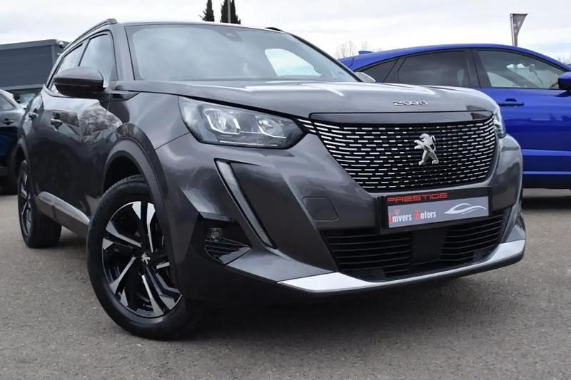 Gris Utilisé 2020 Peugeot 2008 Business-Line SUV | 15 400 € (Prix assez cher) - Image 1/4