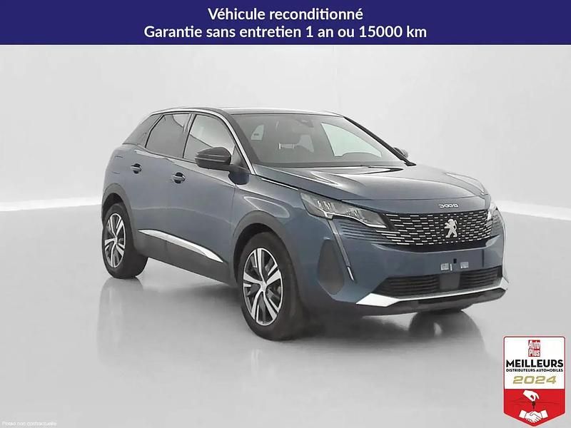 Bleu Utilisé 2024 Peugeot 3008 Allure SUV | 22 960 € (Prix juste) - Image 1/4