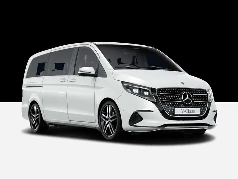 Blanc Nouvelle 2025 Mercedes V250 Avantgarde Monospace | 93 835 € - Image 1/4