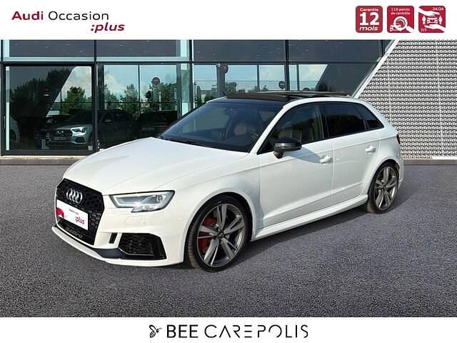 Blanc glacier métallisé Utilisé 2018 Audi RS3 Sportback Design Citadine | 46 900 € (Prix juste) - Image 1/4