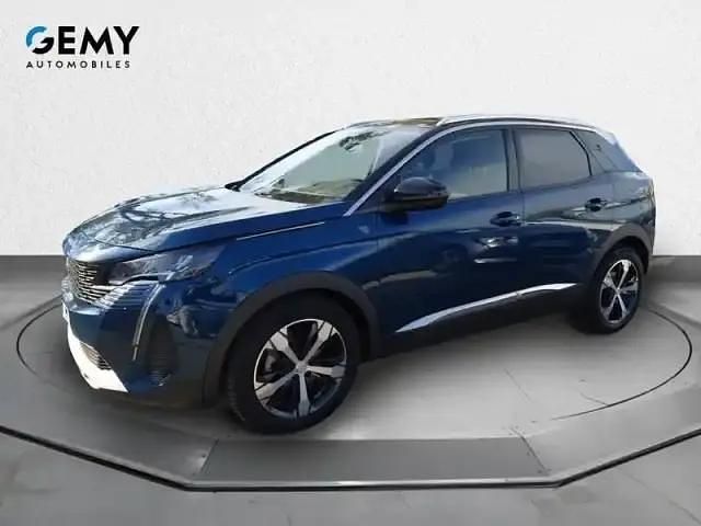 Bleu Utilisé 2021 Peugeot 3008 S | 22 280 € - Image 1/4