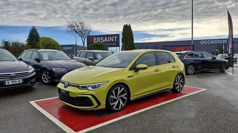 Jaune Utilisé 2021 VW Golf VIII R-line Berline | 23 490 € (Bon prix) - Image 1/4