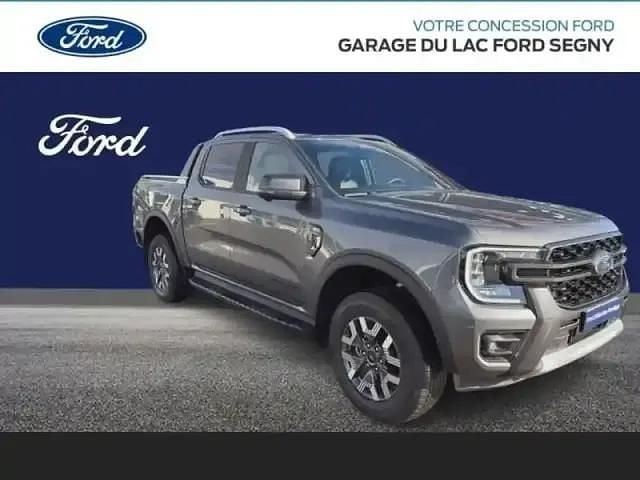 Nouvelle Ford Ranger Wildtrack 281 ch (206 kW) 2025 Gris carbone métallisée Pick-up