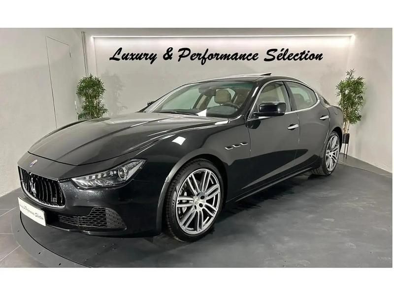 Occasion Maserati Ghibli 275 ch (202 kW) 2013 Noir Berline
