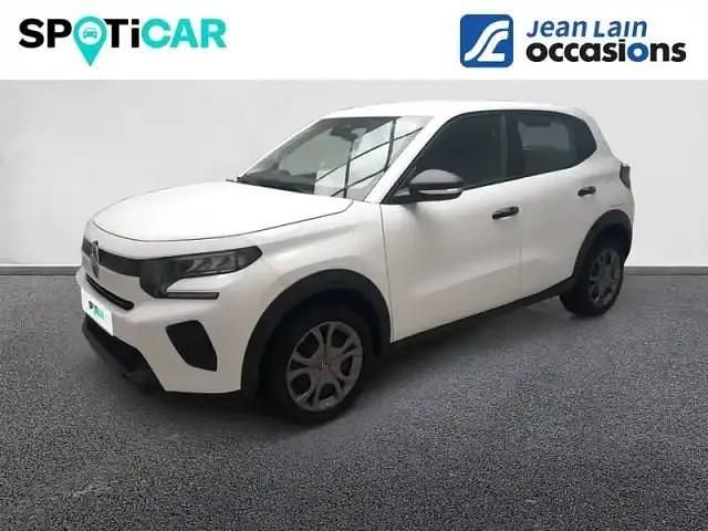 Blanc Occasion 2024 Citroën C3 Berline | 13 774 € (Bon prix) - Image 1/4