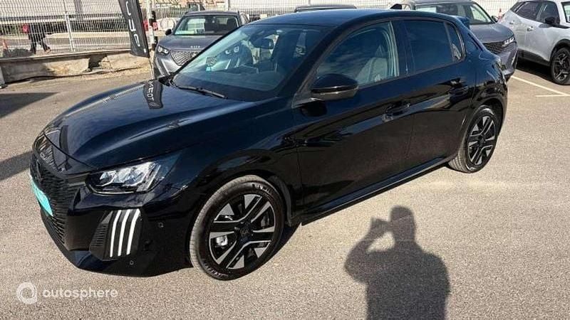 Nouvelle Peugeot 208 Allure 102 ch (75 kW) 2025 Noir Citadine