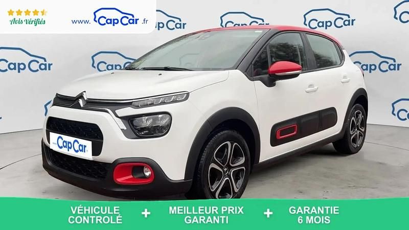 Blanc Occasion 2020 Citroën C3 Feel Citadine | 12 790 € (Prix juste) - Image 1/4