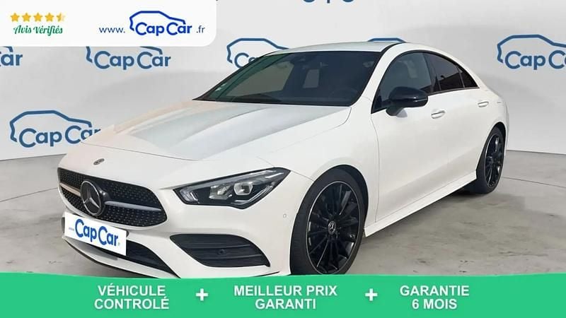 Blanc Utilisé 2020 Mercedes 200 AMG line Coupé | 27 990 € (Prix juste) - Image 1/4