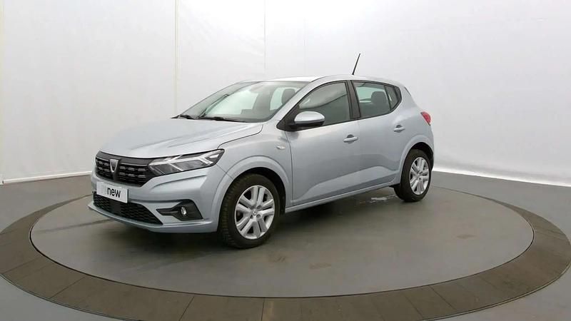 Gris Utilisé 2021 Dacia Sandero Comfort Citadine | 9 990 € (Super prix) - Image 1/4