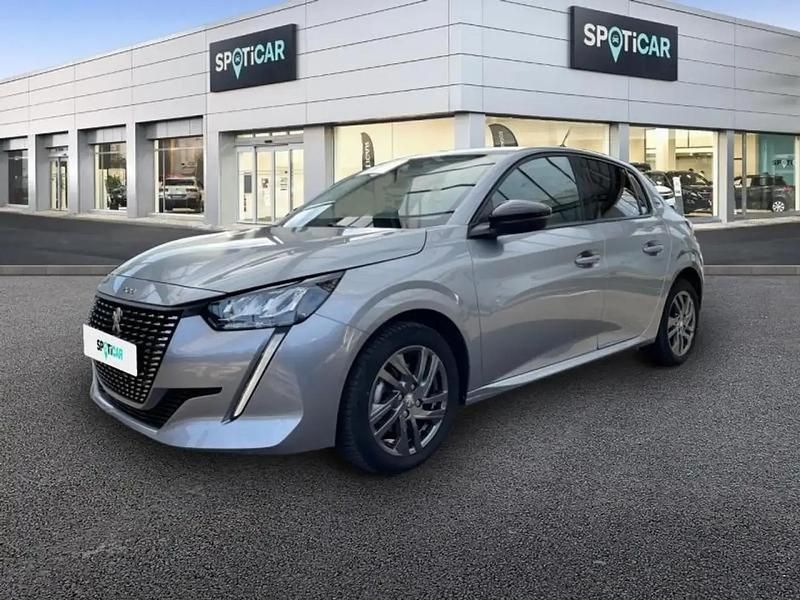 Gris Utilisé 2022 Peugeot 208 Style Citadine | 13 790 € (Prix juste) - Image 1/4