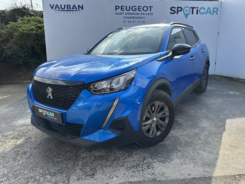 Bleu Utilisé 2022 Peugeot 2008 S SUV | 15 990 € (Bon prix) - Image 1/4