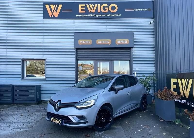 Gris Occasion 2018 Renault Clio IV GT-Line Berline | 10 290 € (Prix juste) - Image 1/4