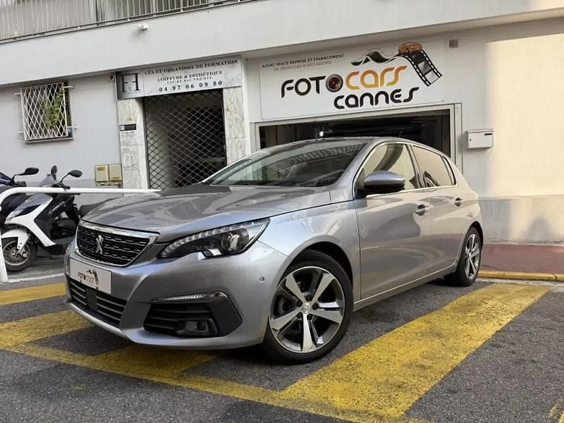 Gris Utilisé 2018 Peugeot 308 Allure Berline | 9 890 € (Super prix) - Image 1/4
